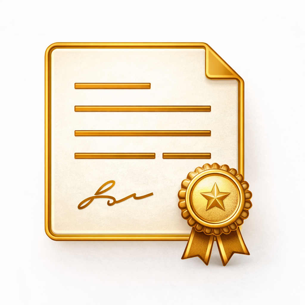 Declaration Certificate