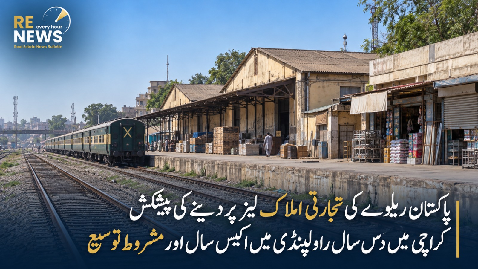 Ownership of Nearly 114,000 Acres of Land Transferred to Pakistan Railways